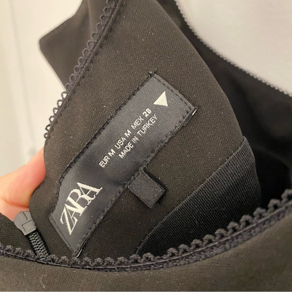 Zara Lace Trim Mini Dress - Picture 6 of 7